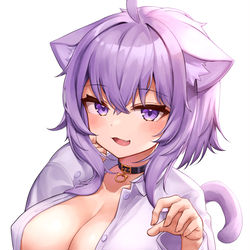 This is a pixiv picture whose title is ニャー.