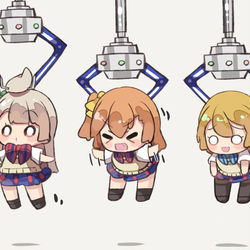 This is a pixiv picture whose title is ラ！落書き詰め合わせ.