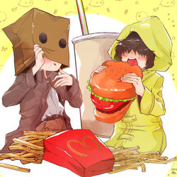 This is a pixiv picture whose title is リトルナイトメアまとめ①.