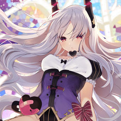 This is a pixiv picture whose title is 💘.