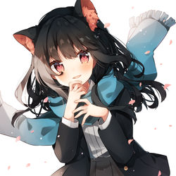 This is a pixiv picture whose title is 🌸.