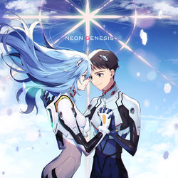 This is a pixiv picture whose title is NEON GENESIS.