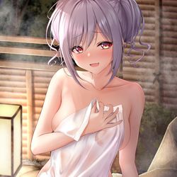 This is a pixiv picture whose title is あ、あの…恥ずかしいから、あまり見ないで….