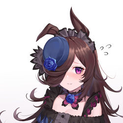 This is a pixiv picture whose title is ライスシャワー.
