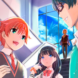 This is a pixiv picture whose title is 僕らの世界が何者かに侵略されているらしい （らくがき）.