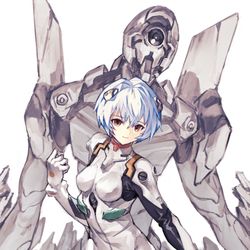 This is a pixiv picture whose title is 綾波レイ.