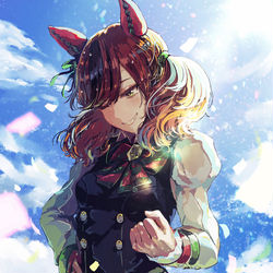 This is a pixiv picture whose title is ナイスネイチャ.