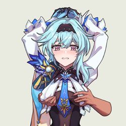 This is a pixiv picture whose title is 优菈.