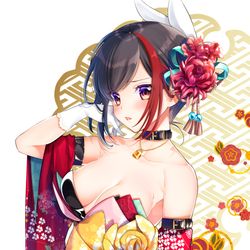 This is a pixiv picture whose title is 和バニー🐰.