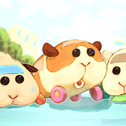 This is a pixiv picture whose title is ありがとうPUIPUI.