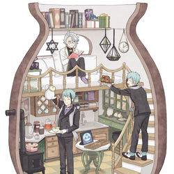 This is a pixiv picture whose title is 【新刊】オクタヴィネイション3.