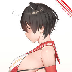 This is a pixiv picture whose title is ツバキ.