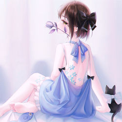 This is a pixiv picture whose title is 🌹.