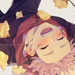 This is a pixiv picture whose title is 呪術.