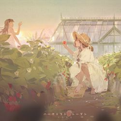 This is a pixiv picture whose title is 午後庭園——ハーヴェストシーズン.