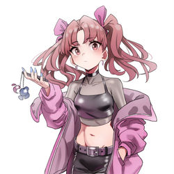 This is a pixiv picture whose title is Kuroko Shirai.
