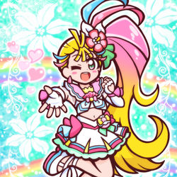 This is a pixiv picture whose title is キュアサマーさん！.