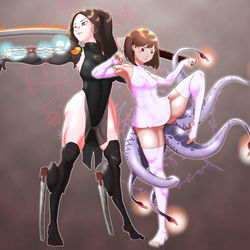 This is a pixiv picture whose title is Augmented Fighters.