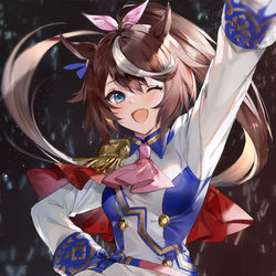 This is a pixiv picture whose title is トウカイテイオー.