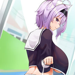 This is a pixiv picture whose title is Okayu.