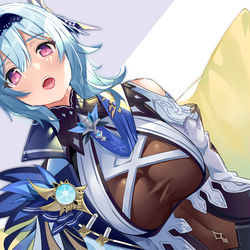 This is a pixiv picture whose title is 优菈.