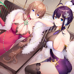 This is a pixiv picture whose title is 「放置少女」4周年おめでとうございます！.