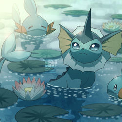 This is a pixiv picture whose title is 湖.
