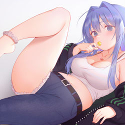 This is a pixiv picture whose title is 女兒.