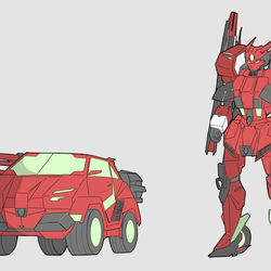 This is a pixiv picture whose title is ニーズヘッグ変形させてみた.