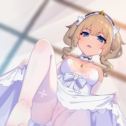 This is a pixiv picture whose title is 你就这么想看么？.