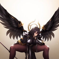 This is a pixiv picture whose title is Last Origin.