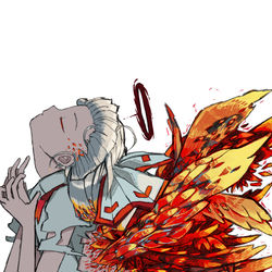 This is a pixiv picture whose title is 深紅.