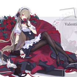 This is a pixiv picture whose title is Valentine's Day & Rita.
