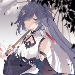 This is a pixiv picture whose title is 雲墨丹心.