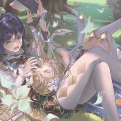 This is a pixiv picture whose title is Venti.