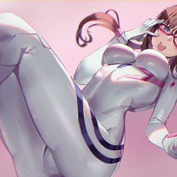 This is a pixiv picture whose title is 真希波・マリ・イラストリアス.