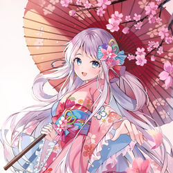 This is a pixiv picture whose title is 一緒に花を見に行こう!.