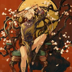 This is a pixiv picture whose title is 画集刊行記念/初個展のお知らせ.