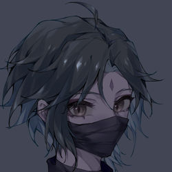 This is a pixiv picture whose title is 魈&空.