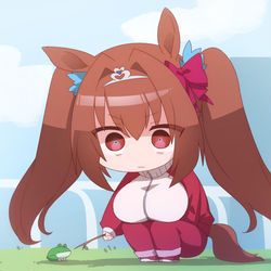 This is a pixiv picture whose title is ウマ詰め.