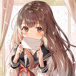 This is a pixiv picture whose title is 先輩...！.