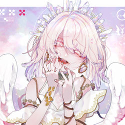 This is a pixiv picture whose title is 口角炎.