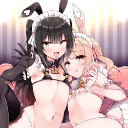 This is a pixiv picture whose title is 男の娘風俗でメスイキする話.
