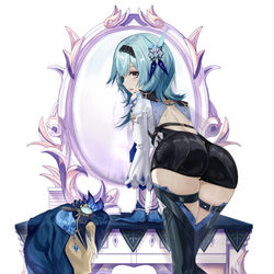 This is a pixiv picture whose title is 原神优菈eula.