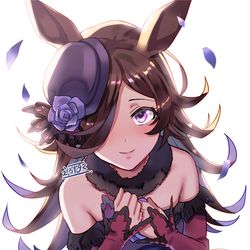 This is a pixiv picture whose title is ライスちゃんかわいいよ.