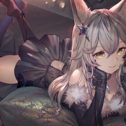 This is a pixiv picture whose title is 【コミッション】度会アリスちゃん.