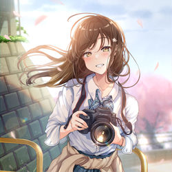 This is a pixiv picture whose title is 「今、すっごく良い表情だった。」.