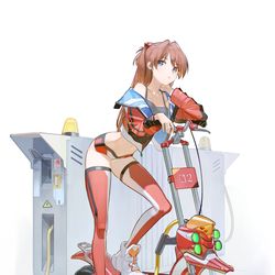 This is a pixiv picture whose title is 02 Scooter.