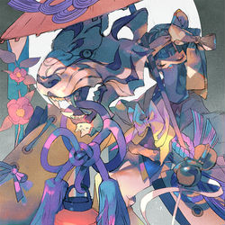This is a pixiv picture whose title is 【干支シリーズ】寅.