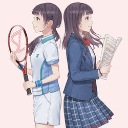This is a pixiv picture whose title is 文武両道な君へ！.